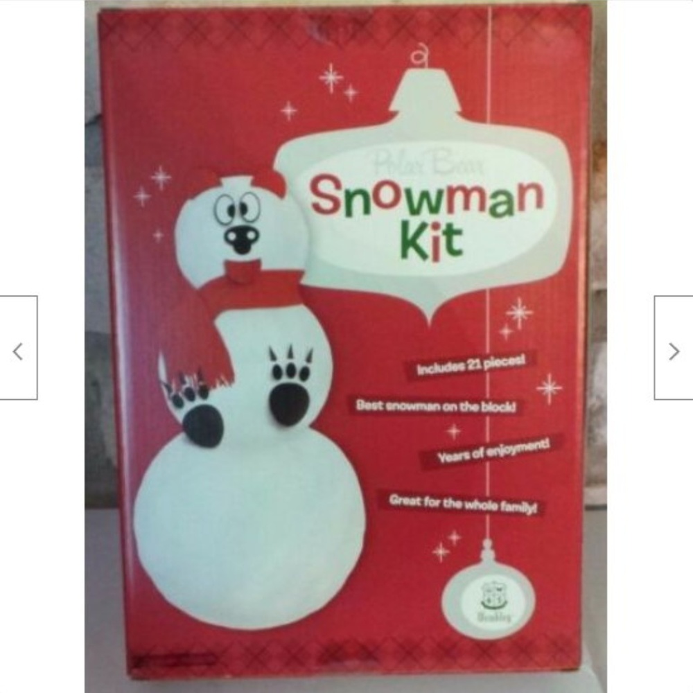 New Wembley 21 pieces Polar Bear Snowman Kit